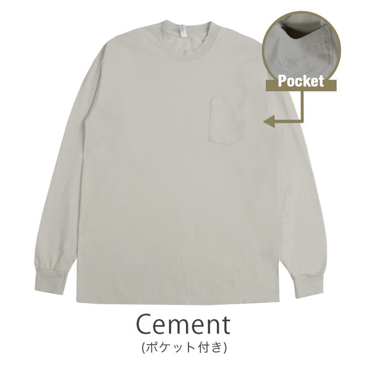 格安販売の ロサンゼルスアパレル ロスアパ ロンT[品番：OTCM0000326 トップス