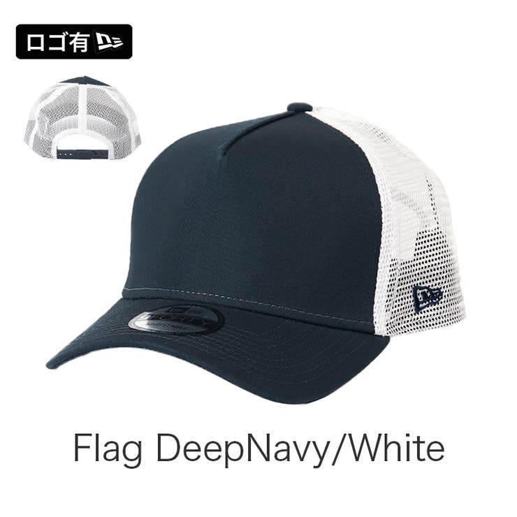 Flag DeepNavy/White | 9FORTY_全22色【NEW ERA NEWERA | 99HeadwearShop【WOMEN】