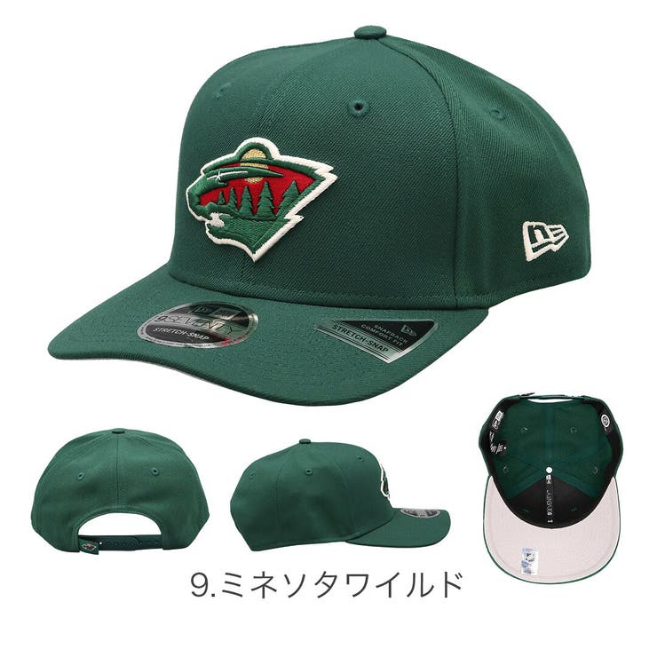 9.ミネソタワイルド | ニューエラ キャップ NEW | 99HeadwearShop【WOMEN】