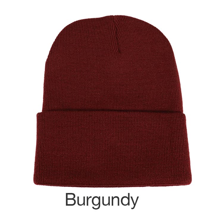 Burgundy | ニューハッタン ニット帽 ニットキャップ | 99HeadwearShop【WOMEN】
