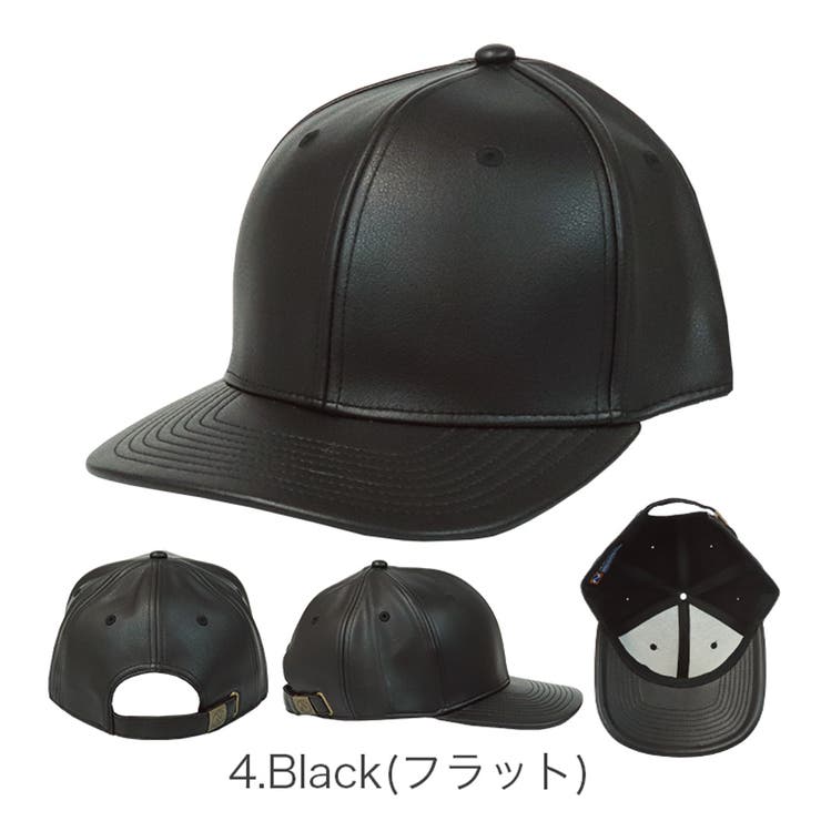 ニューハッタン フェイクレザーキャップ PUレザー | 99HeadwearShop【WOMEN】 | 詳細画像5 