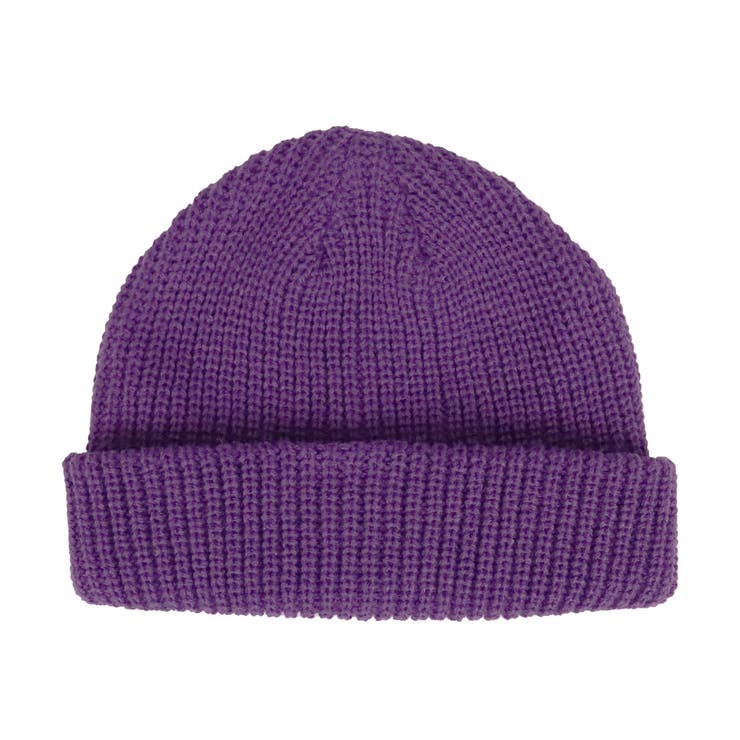 7.Purple | ニットキャップ ワッフル ロール | 99HeadwearShop【WOMEN】