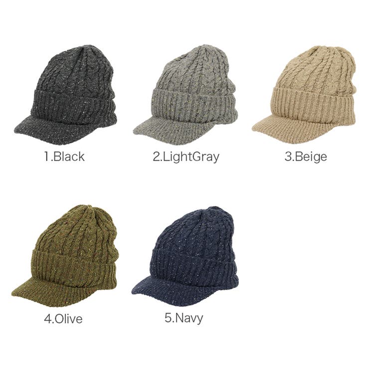 ニットキャップ ツバ付き ニット帽 | 99HeadwearShop【WOMEN】 | 詳細画像9 