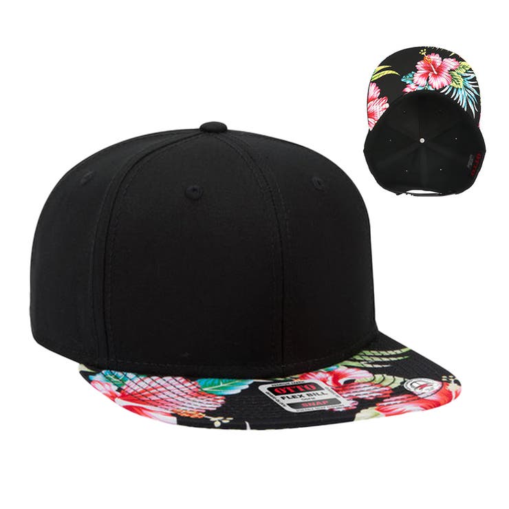 14.Black×Flower | オットー OTTO CAP | 99HeadwearShop【WOMEN】