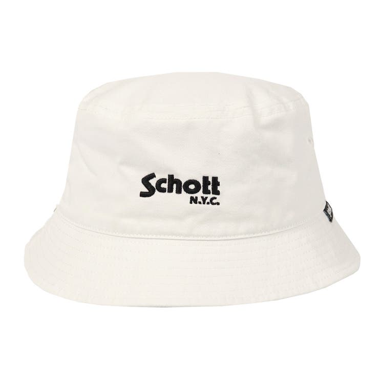3.White | ショット バケットハット Schott | 99HeadwearShop【WOMEN】