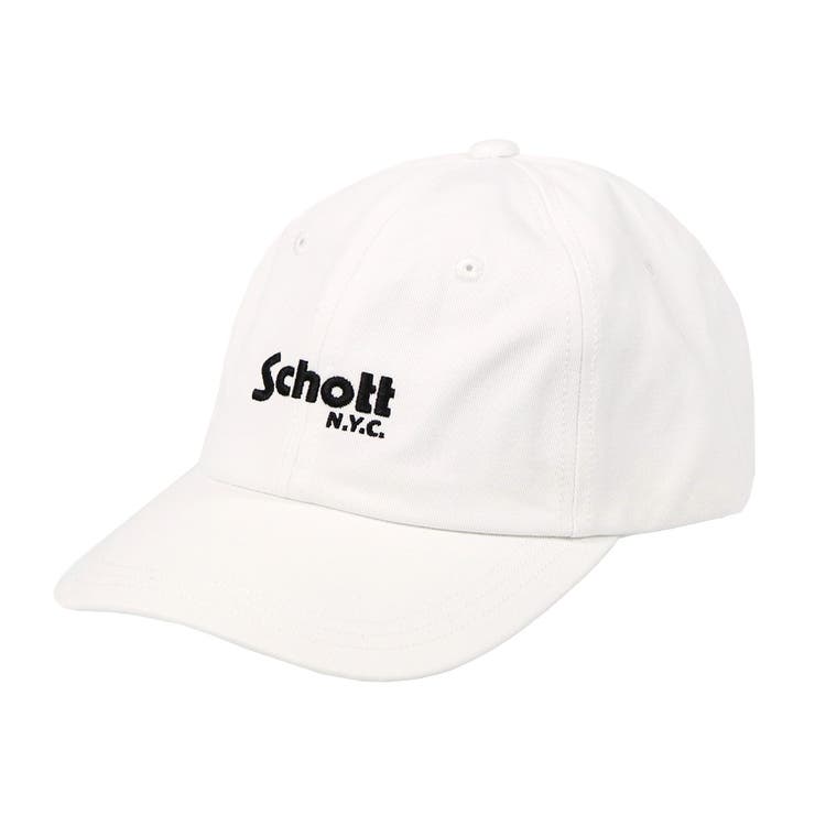 3.White | ショット キャップ Schott | 99HeadwearShop【WOMEN】