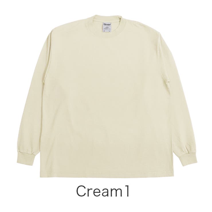 Cream1 | ヘビーウェイト ロンT 厚手 | 99HeadwearShop