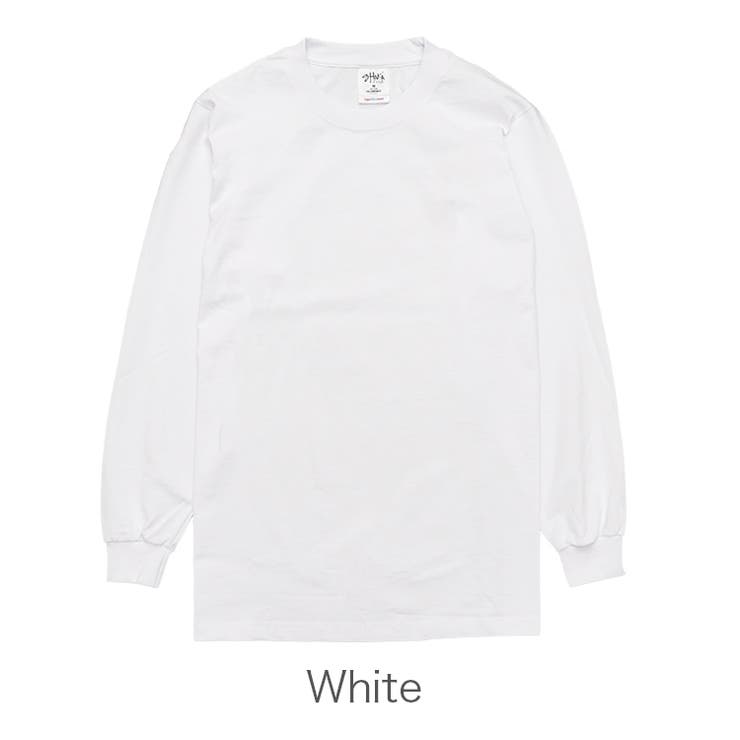 White | ヘビーウェイト ロンT Shaka | 99HeadwearShop