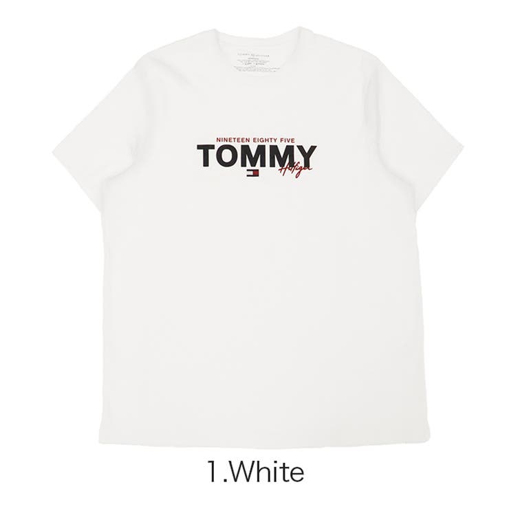 1.White | トミーヒルフィガー Tシャツ メンズ | 99HeadwearShop【WOMEN】