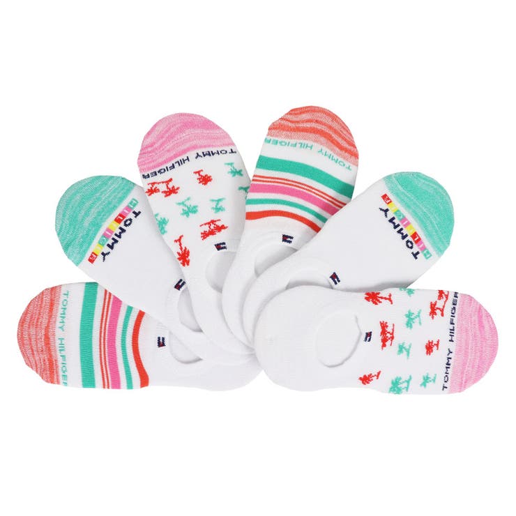 【当店限定販売】 トミーヒルフィガー ソックス レディース[品番：OTCM0000656 パズル