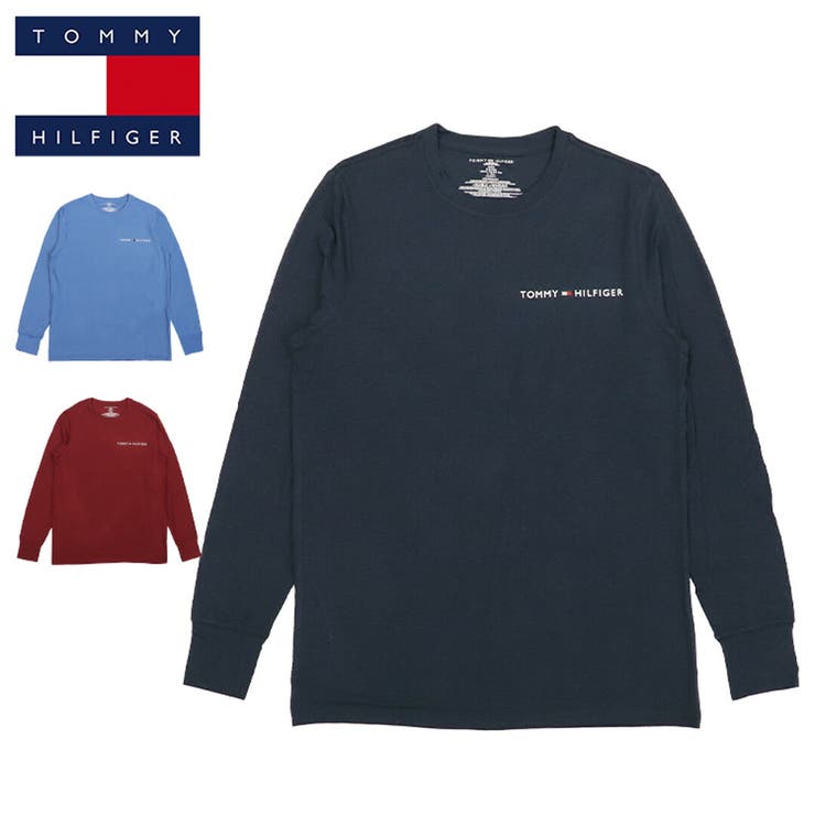 トミーヒルフィガー 長袖Tシャツ ストレッチ[品番：OTCM0000759