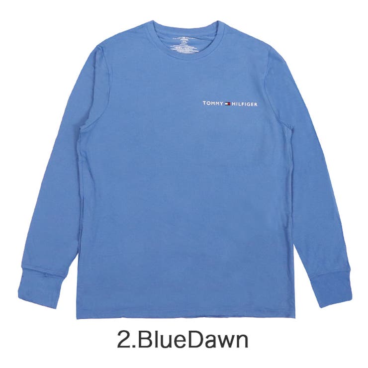 トミーヒルフィガー 長袖Tシャツ ストレッチ[品番：OTCM0000759