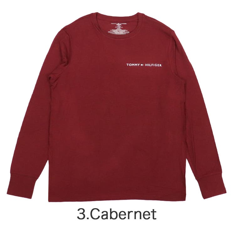 トミーヒルフィガー 長袖Tシャツ ストレッチ[品番：OTCM0000759 