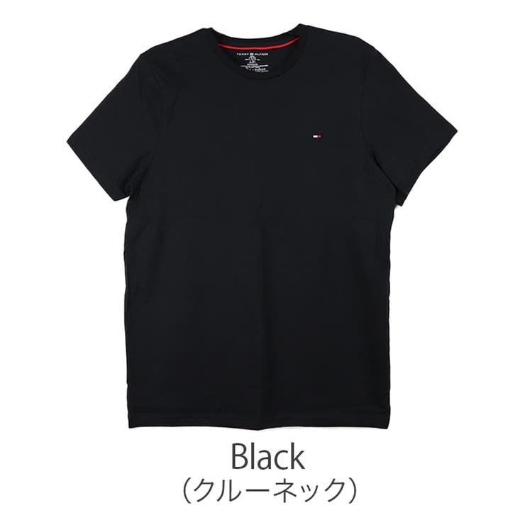 Black(クルーネック) | トミーヒルフィガー Tシャツ 半袖 | 99HeadwearShop【WOMEN】