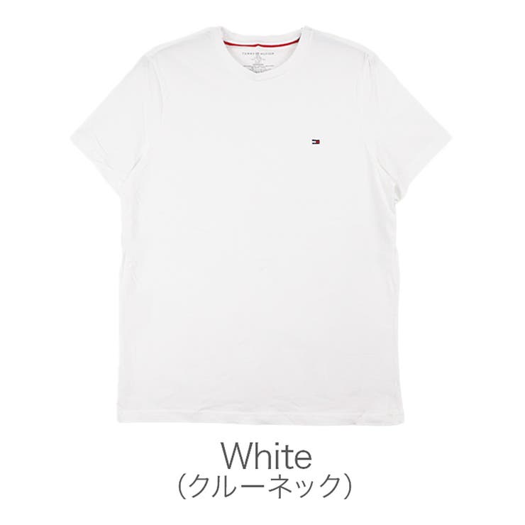 White(クルーネック) | トミーヒルフィガー Tシャツ 半袖 | 99HeadwearShop【WOMEN】