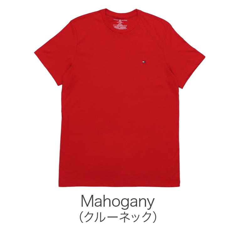 Mahogany(クルーネック) | トミーヒルフィガー Tシャツ 半袖 | 99HeadwearShop【WOMEN】