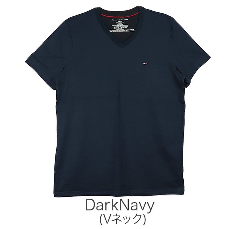DarkNavy(Vネック) | トミーヒルフィガー Tシャツ 半袖 | 99HeadwearShop【WOMEN】
