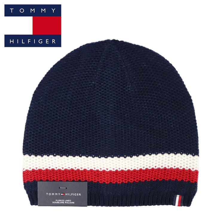 トミーヒルフィガー ニット帽 ニットキャップ[品番：OTCM0000204