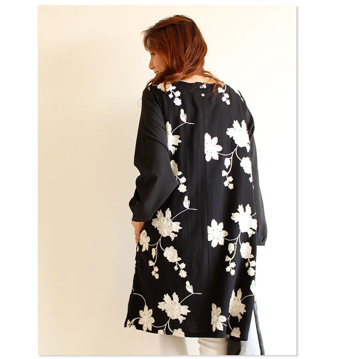 大人の余裕、華やかブラック。レディース ファッション ワンピース | Sawa a la mode | 詳細画像12 