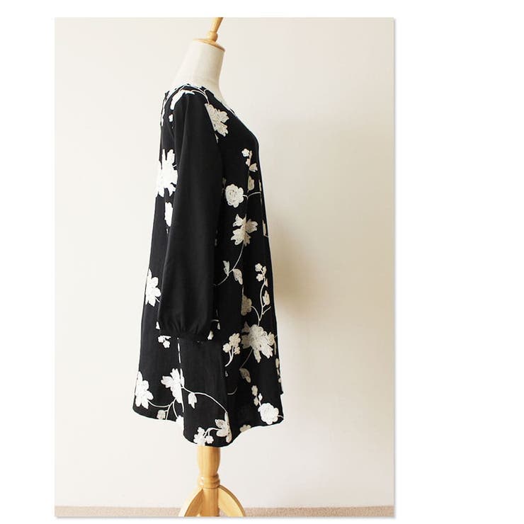 大人の余裕、華やかブラック。レディース ファッション ワンピース | Sawa a la mode | 詳細画像15 