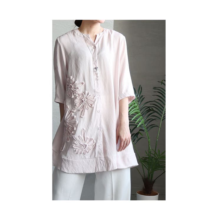淡色が可愛いロングシャツ【7月20日22時販売新作】