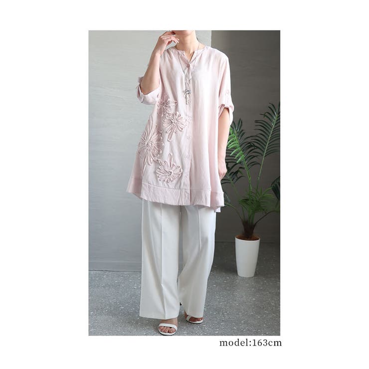 淡色が可愛いロングシャツ【7月20日22時販売新作】