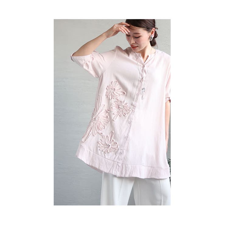 淡色が可愛いロングシャツ【7月20日22時販売新作】