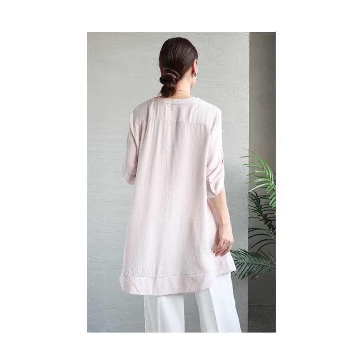 淡色が可愛いロングシャツ【7月20日22時販売新作】