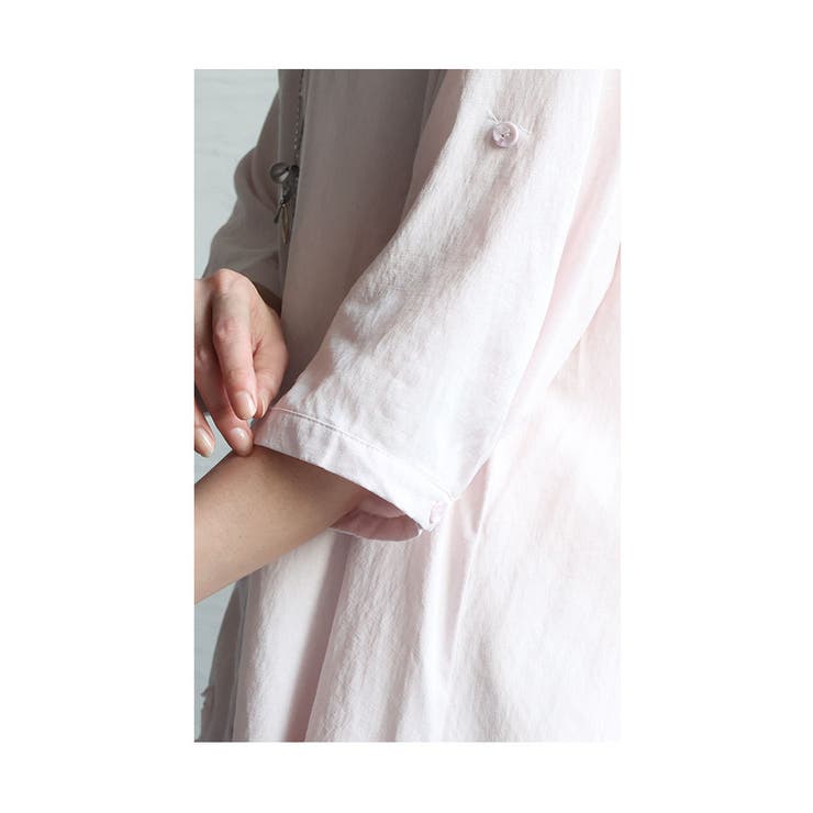 淡色が可愛いロングシャツ【7月20日22時販売新作】
