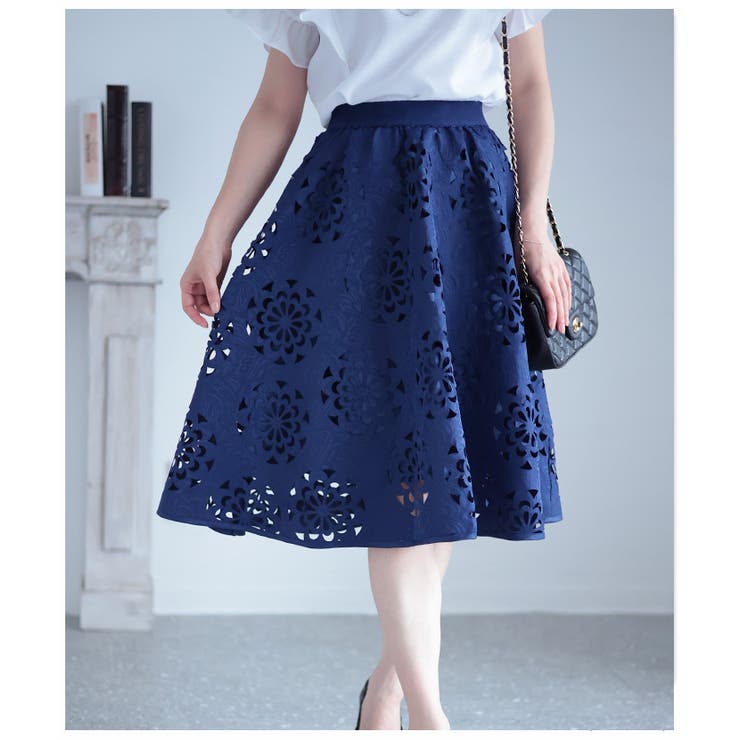 抜ける美しさで、映えるコーデ。ボトムス スカート ハーフ丈 | Sawa a la mode | 詳細画像15 