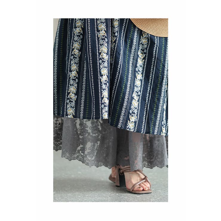 ワンピースの下に穿く刺繍レースパンツ【6月10日20時販売新作】