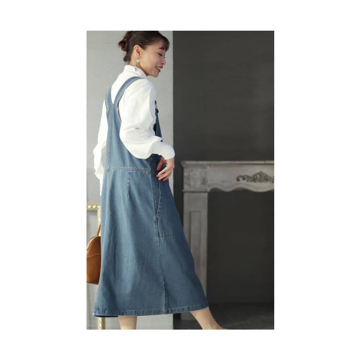 甘すぎない、大人のラフスタイル。 オールインワン サロペット | Sawa a la mode | 詳細画像14 