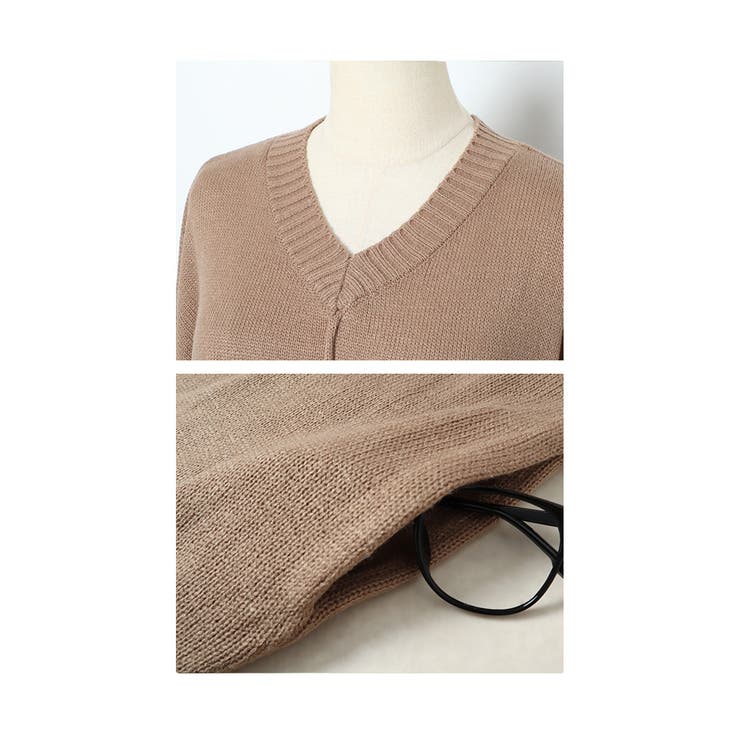 大人っぽく今どきにニットコクーンワンピース レディース ファッション | Sawa a la mode | 詳細画像23 