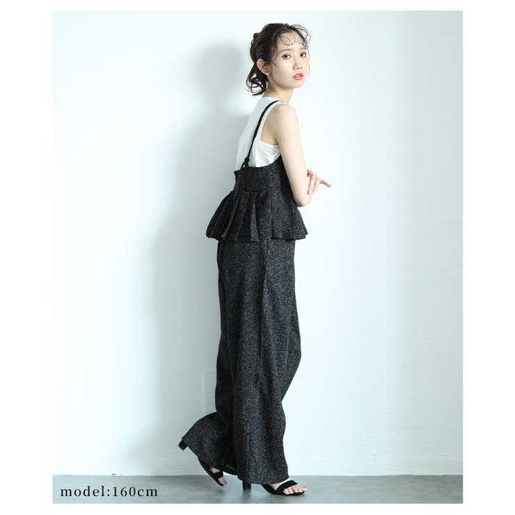 涼やかで上品なサマーツィードタックパンツ【4月19日20時販売新作】