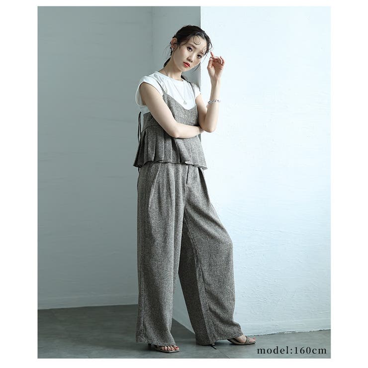 レイヤードで楽しめるトレンドライクなプリーツデザインビスチェ レディース ファッ… | Sawa a la mode | 詳細画像13 