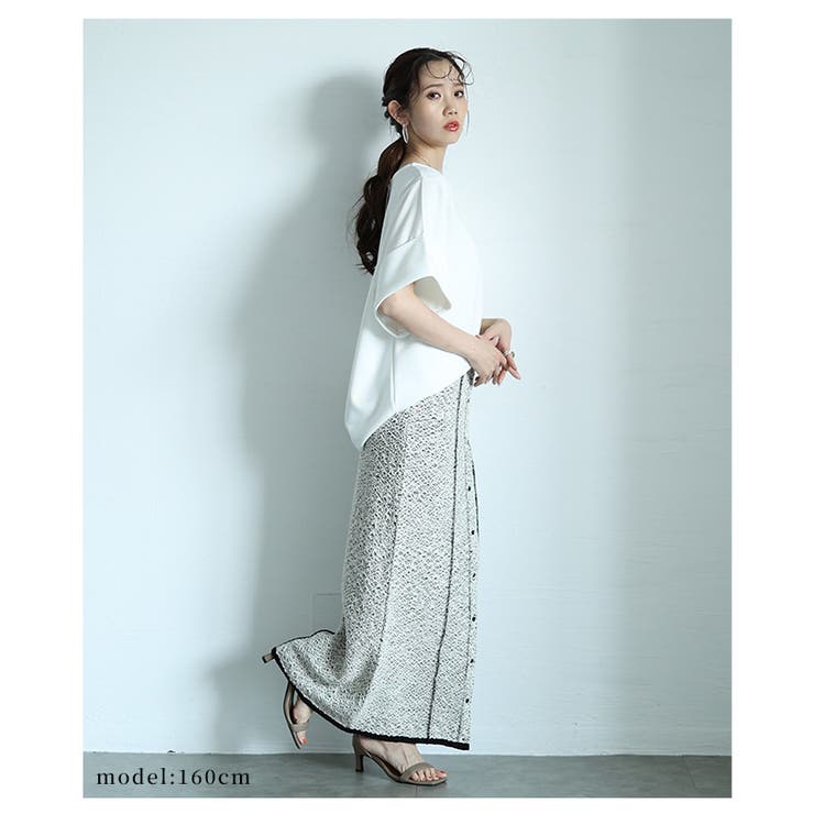 綺麗めをつくる王道ニットタイトスカート【4月24日20時販売新作】