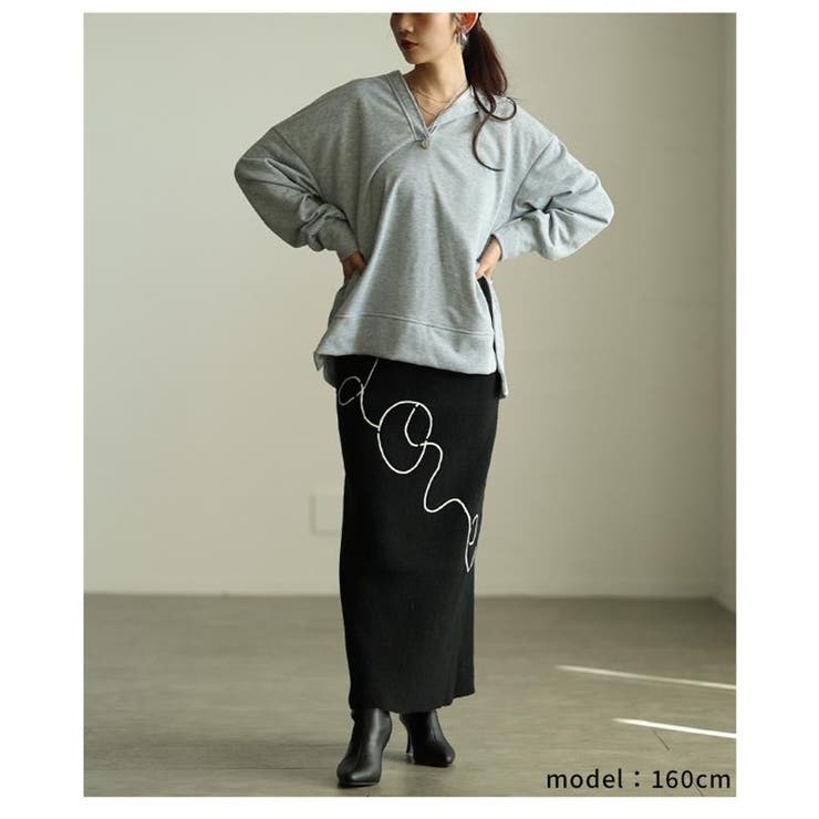 キャッチーな遊び心LOVEニットタトスカート レディース ファッション | Sawa a la mode | 詳細画像20 