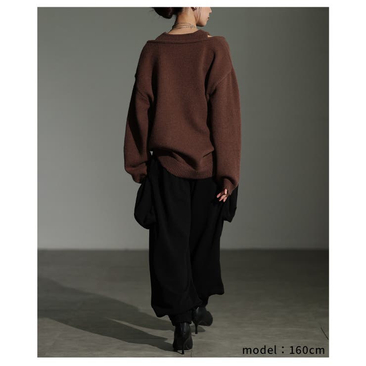 遊び心あるシルエット立体ポケットジョガーパンツ レディース ファッション | Sawa a la mode | 詳細画像18 