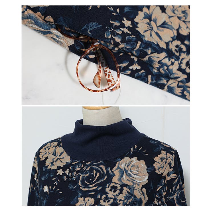 いつでも主役のフラワーチュニック レディース ファッション | Sawa a la mode | 詳細画像23 