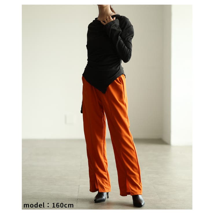 スタイルアップする拘りセンターシーム伸縮パンツ レディース ファッション | Sawa a la mode | 詳細画像7 