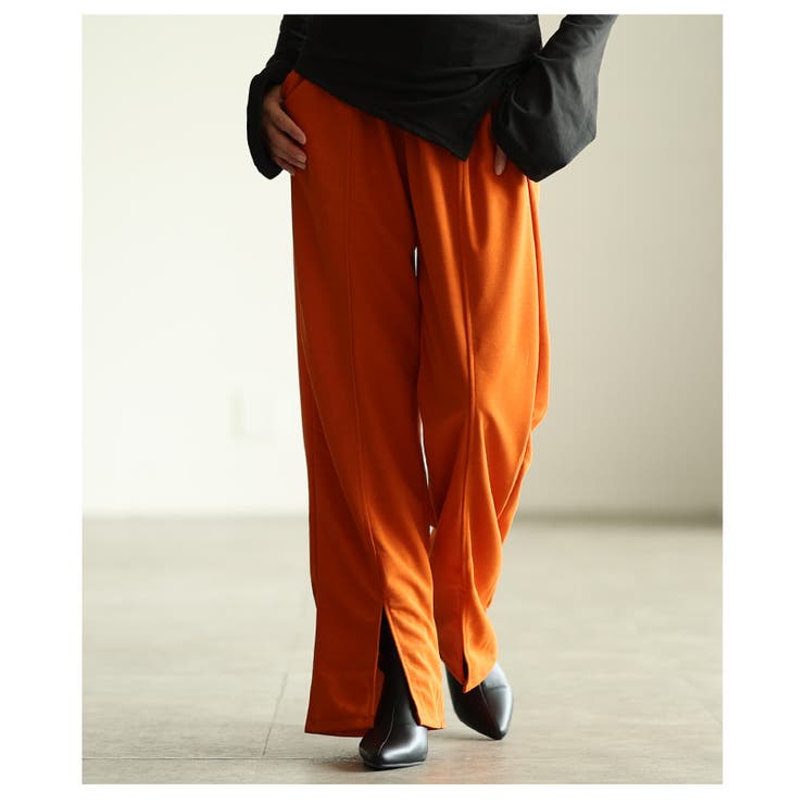 スタイルアップする拘りセンターシーム伸縮パンツ レディース ファッション | Sawa a la mode | 詳細画像8 