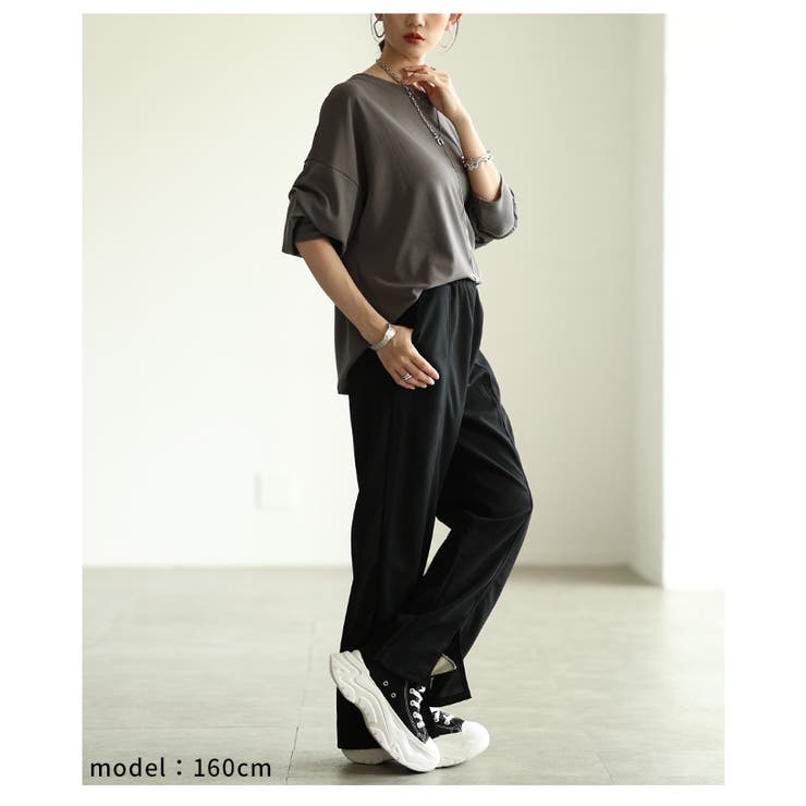 スタイルアップする拘りセンターシーム伸縮パンツ レディース ファッション | Sawa a la mode | 詳細画像13 