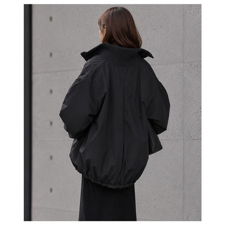 羽織るだけでこなれるビッグシルエット中綿アウター レディース ファッション | Sawa a la mode | 詳細画像8 