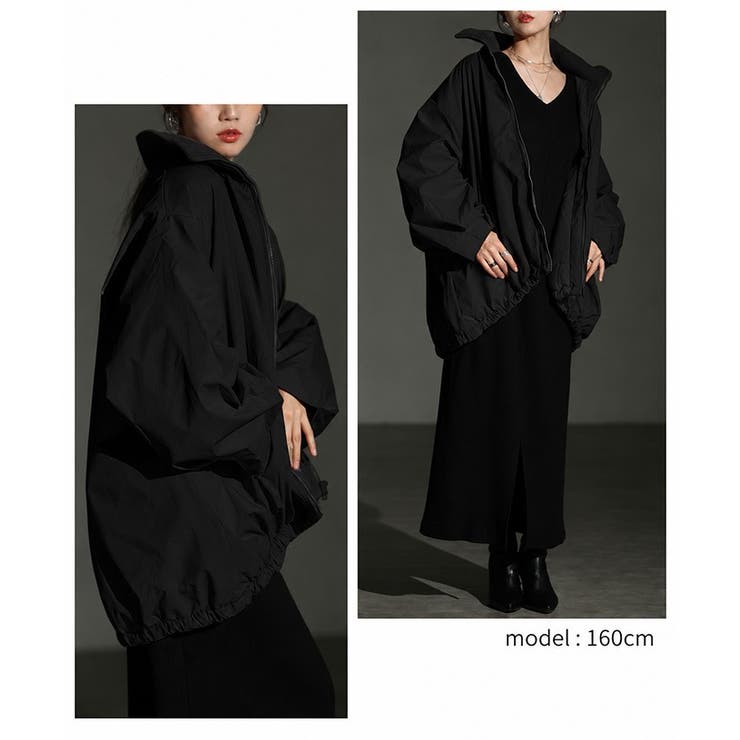 羽織るだけでこなれるビッグシルエット中綿アウター レディース ファッション | Sawa a la mode | 詳細画像10 
