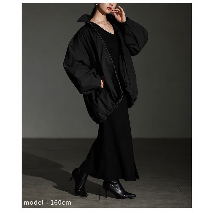 羽織るだけでこなれるビッグシルエット中綿アウター レディース ファッション | Sawa a la mode | 詳細画像12 