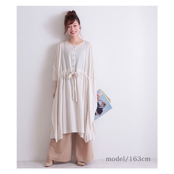 ウエストリボンのふんわりワンピース レディース ファッション 品番 Slmw Sawa A La Mode サワアラモード のレディースファッション通販 Shoplist ショップリスト
