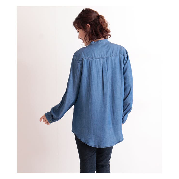 ウエスタン風刺繍のデニムシャツトップス レディース ファッション 品番 Slmw Sawa A La Mode サワアラモード の レディースファッション通販 Shoplist ショップリスト