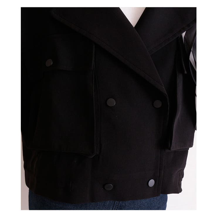 スカーフ付きダブルボタンジャケット レディース ファッション 品番 Slmw Sawa A La Mode サワアラモード のレディース ファッション通販 Shoplist ショップリスト