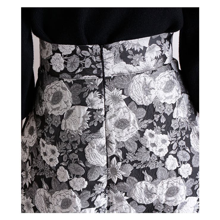 立体的な花模様広がるaラインフレアスカート レディース ファッション 品番 Slmw Sawa A La Mode サワアラモード のレディースファッション通販 Shoplist ショップリスト