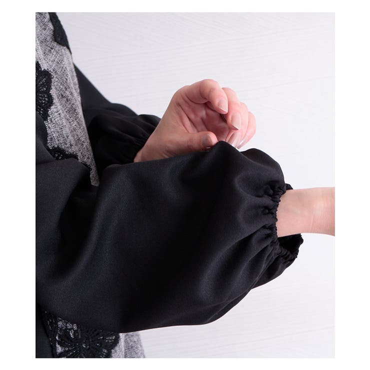 レースあしらう切替ロングワンピース レディース ファッション | Sawa a la mode | 詳細画像14 